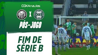 PÓSJOGO  OPERÁRIO X CORITIBA  Série B 2024 [upl. by Ottinger]