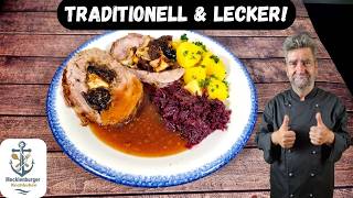 Das Mecklenburger Hochzeitsbraten Rezept [upl. by Anaugal]