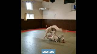 Comment faire Tomoenage pour lUV2 technique du 1er DAN Judo Jujitsu judo [upl. by Ailb]