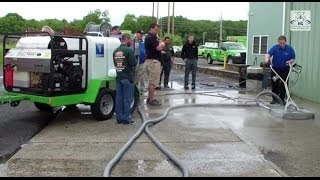 SERVPRO training day hot water pressure washer trailer with wastewater recycling amp accessories [upl. by Alleda]