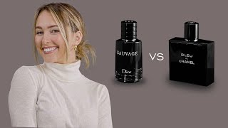 Group Blind Reaction Dior Sauvage Vs Bleu de Chanel EDT [upl. by Aicilif]