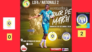 Direct CHAMPIONNAT NATIONAL 2 MAF VS NGOR [upl. by Joashus]