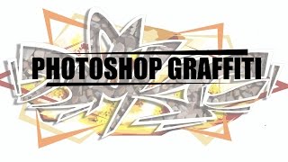 Graffiti in Photoshop  Easy and Quick [upl. by Einitsed208]