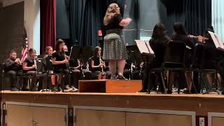 Kreps Middle School Winter Concert Concert Band [upl. by Justicz206]