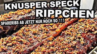 Knusper Speck Rippchen  Spareribs perfektioniert   The BBQ BEAR [upl. by Mirabel896]