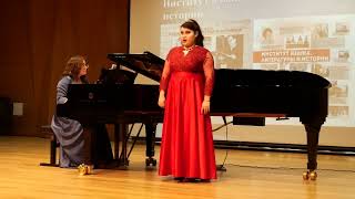 Ottorino Respighi  Pioggia Veronica Pytyeva soprano Ekaterina Zyryanova accompanist 2024 [upl. by Icak642]