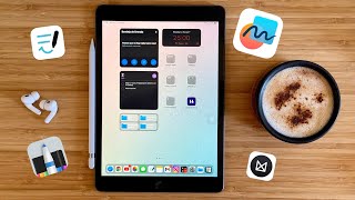 ¿Qué hay en mi iPad 9 Gen 2024  Apps Widgets Personalización 📱✍🏻 [upl. by Ramberg]