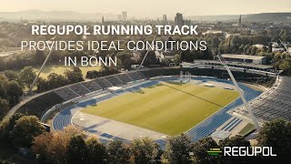 REGUPOL running track provides ideal conditions in Bonn [upl. by Llatsyrk]