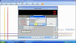 Weighbridge Software Weighment Entry [upl. by Missie38]