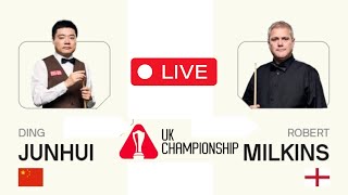 Ding junhui vs Robert Milkins  UK Championship 2024 [upl. by Novehc]