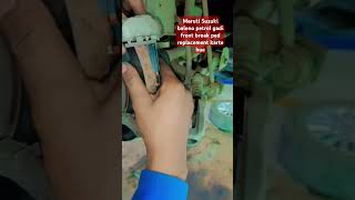 Maruti Suzuki Baleno petrol gadi front brake pad replacement karte hue shorts video mechanic [upl. by Ettenwahs]