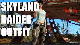 Fallout 4 Mod Review  Skyland Raider Armor [upl. by Malloy]