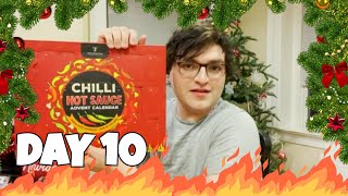 The Chilli Hot Sauce Advent Calendar Day 10 Whats Inside [upl. by Einatirb]