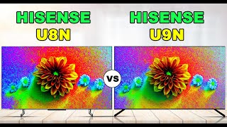 Hisense U8N vs Hisense U9N First Impressions  Ultra HD 4K Smart Mini LED TV  Review [upl. by Sherrer]