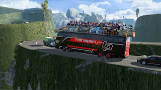 Big Bus driving ON Narrow Route Surviving the Deadliest  Euro Truck Simulator 2  Game ID eps 030 [upl. by Yrram413]