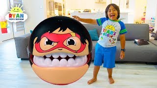 Ryan Pretend Play with Giant Gobsmax Toys for kids [upl. by Lipski]