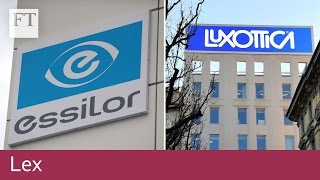 Luxottica and Essilor agree €50bn merger  Lex [upl. by Alaik]