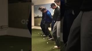 Golf Trick Shot With 4 BALLS 🤣 rumbogolfartist [upl. by Anirpas482]