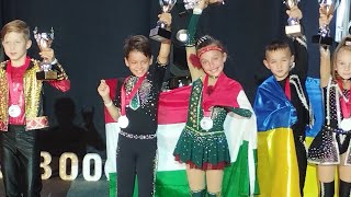 Drienyovszki Ádám FarkasGersei Fanni HUN 🇭🇺 Acrobatic RocknRoll WORLD CUP CHILDREN5PLACE Poland [upl. by Llerot]