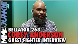 Corey Anderson cant wait to play spoiler vs Ryan Bader  Bellator 268 [upl. by Dragon]