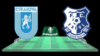 FC Universitatea Craiova vs FC Farul Constanța  Superliga  21012023  COMENTARIU LIVE [upl. by Irap]