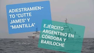 ADIESTRAMIENTO DE LA PREFECTURA NAVAL ARGENTINA Y EJÉRCITO ARGENTINO EN CÓRDOBA Y BARILOCHE [upl. by Hinda190]