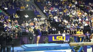 LSU Gymnast Rheagan Courville Vault 21513 [upl. by Libna719]