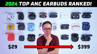 2024 Best Earbuds for Noise Canceling  Ranked ⚡ with ANC Samples [upl. by Aneet]