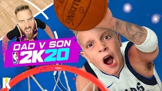 DAD vs SON in NBA 2k20 Mavs vs Lakers KCITY GAMING [upl. by Sophi]