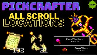 PICKCRAFTER All NEW SCROLL LOCATIONS  Pickcrafter Scroll Event 2020 [upl. by Cormier]