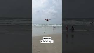 Drone fishing at the beach [upl. by Katherine]