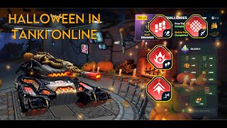 Tanki Online  Grinding out Halloween Minigame with Battleship Augments [upl. by Gehman]