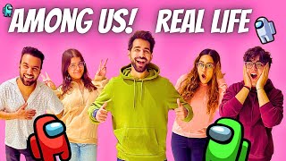 AMONG US IN REAL LIFE WITH MY FRIENDS  Rimorav Vlogs [upl. by Plante]