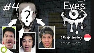 EKSPERIMENT HANTU YOUTUBER TERNAMA Eyes Horror Game Part 4 SUB INDO Maafkan Saya Sesepuh [upl. by Jonme]