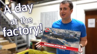 THIS is how Plastic Model Kits are MADE I spent a day at the UK Airfix Factory [upl. by Yunfei448]