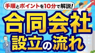 【10分でわかる！】合同会社とは？メリットや設立の流れを税理士が解説！ [upl. by Jarid]