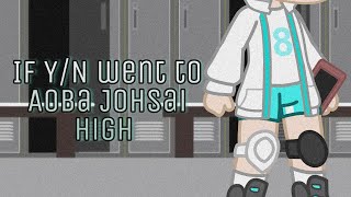 If YN went to Aoba Johsai High  Oikawa x YN  Gacha Haikyuu [upl. by Duwad]