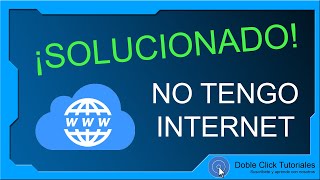 🌐 Cómo solucionar problema sin acceso a internet Windows 10  DobleClickTutoriales [upl. by Popele]