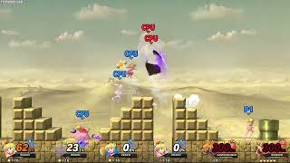 Modded Super Smash Bros Ultimate  Princess Peach army vs Demise amp Bowser [upl. by Sachiko]