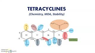 Tetracycline ChemistyMOA Stability [upl. by Duleba]