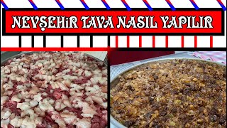 Nevşehir Tava Tarifi  Nevşehir ET Tava Nasıl Yapılır  YÖRESEL LEZZET NEVŞEHİR TAVASI [upl. by Siul]