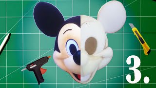 Como hacer Botargas  cabeza de Mickey parte 3 [upl. by Anoli]