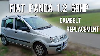 Fiat Panda 169 12 VVT  Cambelt Replacement [upl. by Weinstock]