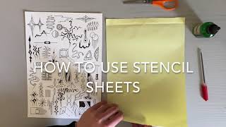 How To Use Stencil Transfer Paper Sheets  Handpoketattoonl [upl. by Mcilroy]