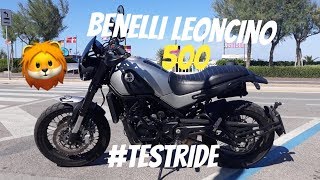 TESTRIDE BENELLI LEONCINO 500 LA MOTO PERFETTA PER PATENTE A2 [upl. by Aicirt]