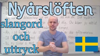 Nyårslöften slangord och uttryck SFI [upl. by Haran856]