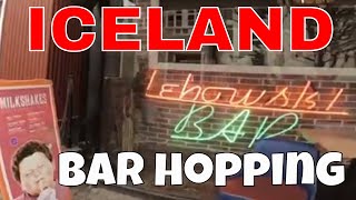 BarHopping Reykjavik Iceland [upl. by Ahseeyt481]