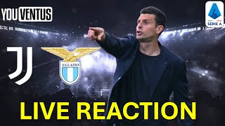 Live Reaction Juventus  Lazio  Serie A 8 Giornata [upl. by Einahteb]