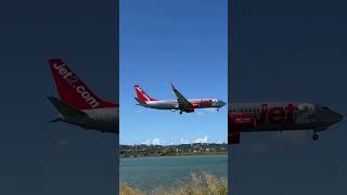 Jet2 Landing in Corfu jet2com ionianviews planespotting [upl. by Ilak856]