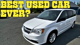 Is The Dodge Grand Caravan The Best Used Minivan On The Market [upl. by Zeiler]